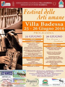 Villa B 25 e 26 giugno 16