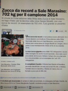 foto zucca record